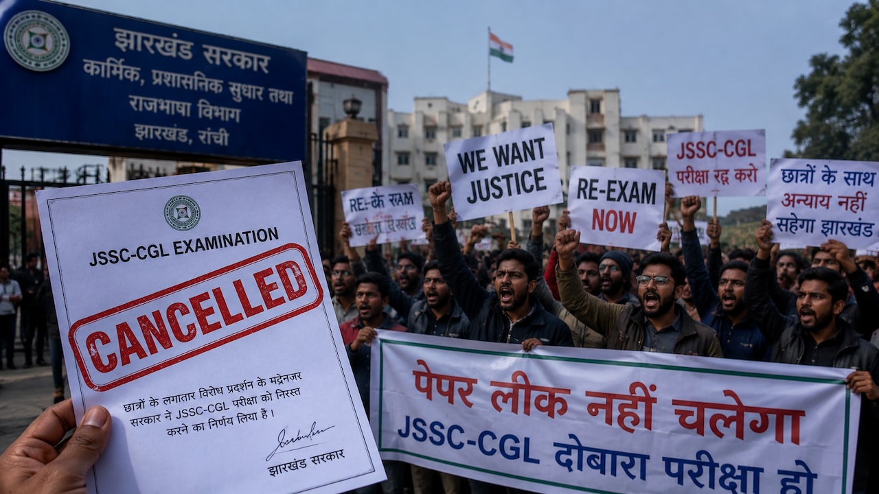 Jharkhand Govt Accepts Students' Demand After Weeks Of Protest; Cancels JSSC-CGL Exams