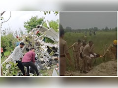 Pilot, Co-Pilot Killed As Four-Seater Training Aircraft Crashes In Field Kanpur