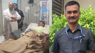 सुखबीर बादल पर हमले में ढाल बनकर खड़े हुए इंस्पेक्टर, जान बचाने वाले पुलिसकर्मी के परिवार ने छुए पैर