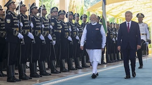 PM Modi Receives Ceremonial Welcome In Tashkent During Uzbekistan Visit