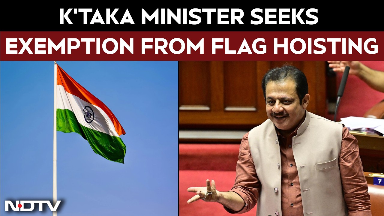 Karnataka Minister Zameer Ahmed Seeks Exemption From Flag Hoisting, Row Erupts