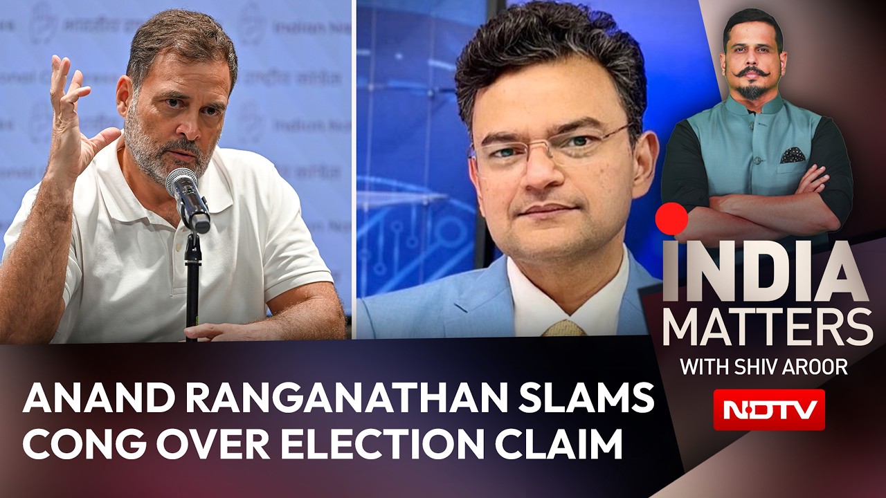 'By That Logic, Rahul Gandhi Should Step Down': Anand Ranganathan Challenges Congress