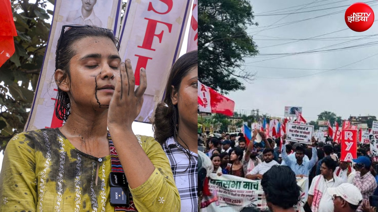 झारखंड भर्ती परीक्षा विवाद: विरोध प्रदर्शन में नेहा बोरा की AISA की एंट्री, अलग मंच बनकर तैयार