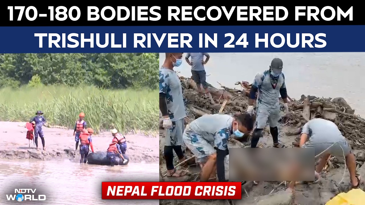 Nepal Floods: Grim Body Recovery Operation Underway In Trishuli River