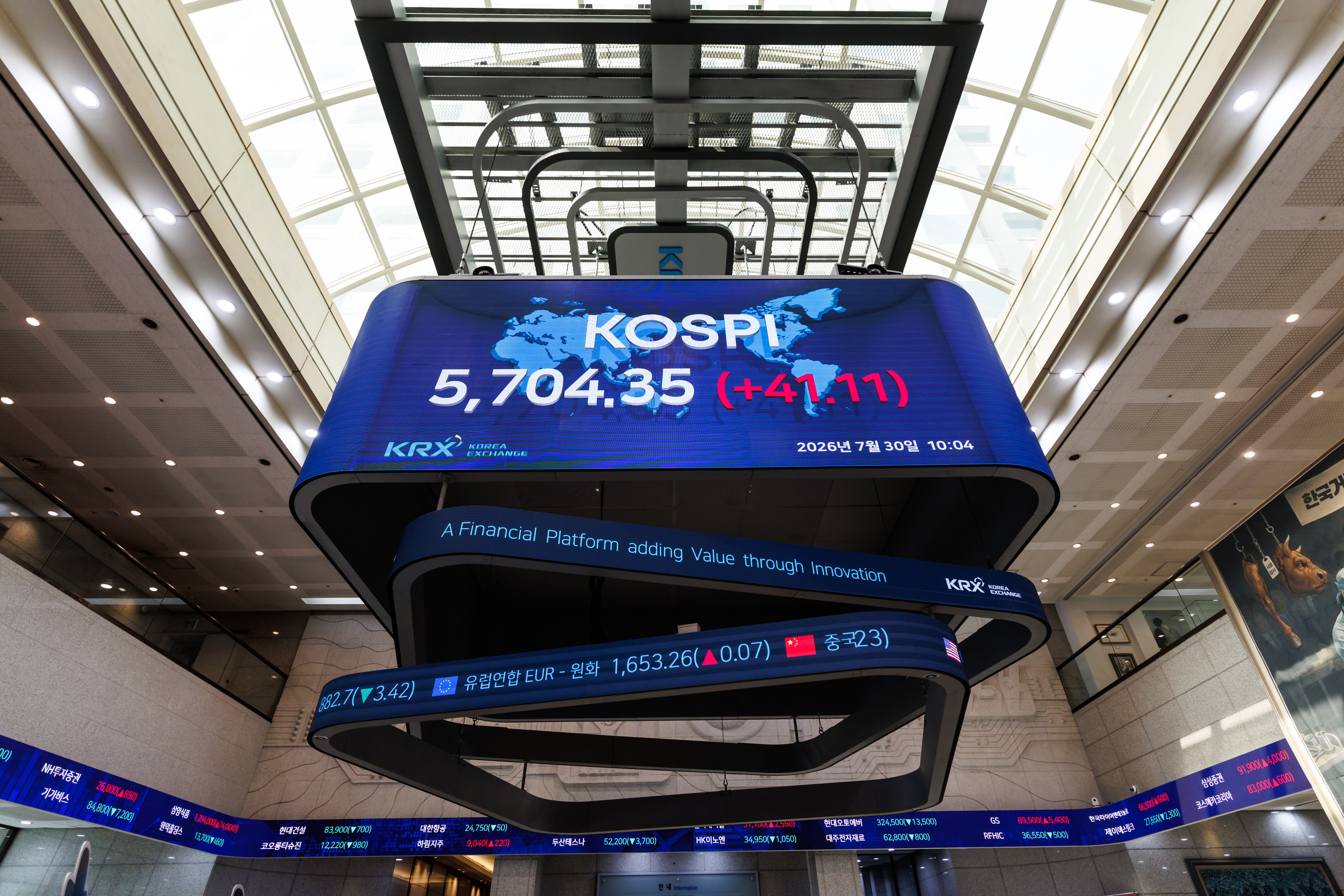 South Korea’s leveraged chip ETF falls after trading and AI-linked market jitters