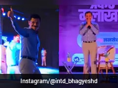 Video: Tukaram Mundhe Gets Standing Ovation In Pune Amid Food Safety Crackdown