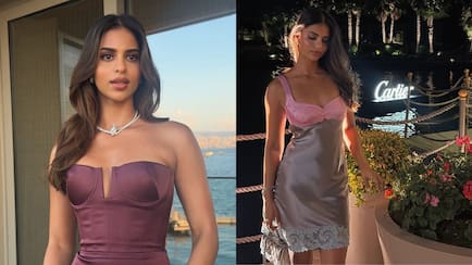 Suhana Khan Goes Luxe In Rs 2.14 Lakh Alex Perry And Rs 6.6 Lakh Versace