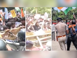 LIVE: बिहार के छात्र प्रदर्शन में मचा बवाल, CM आवास की ओर मार्च, प्रदर्शनकारियों ने जेपी गोलंबर बैरिकेडिंग को तोड़ा