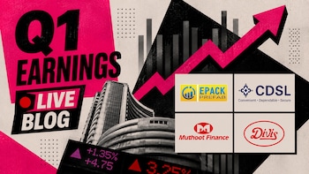 Q1 Results Live Updates: Divi's Labs, Muthoot Finance, CDSL Earnings In Focus