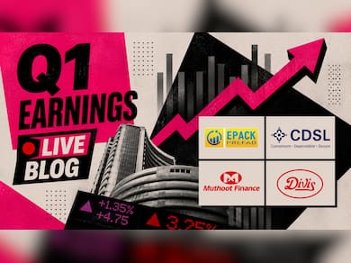 Q1 Results Live Updates: Divi's Labs Profit Up 65%, Muthoot Finance, CDSL Earnings In Focus
