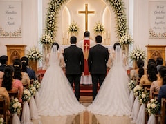 Twin Brothers Marry Twin Sisters, Twin Priests Officiate Kerala Wedding