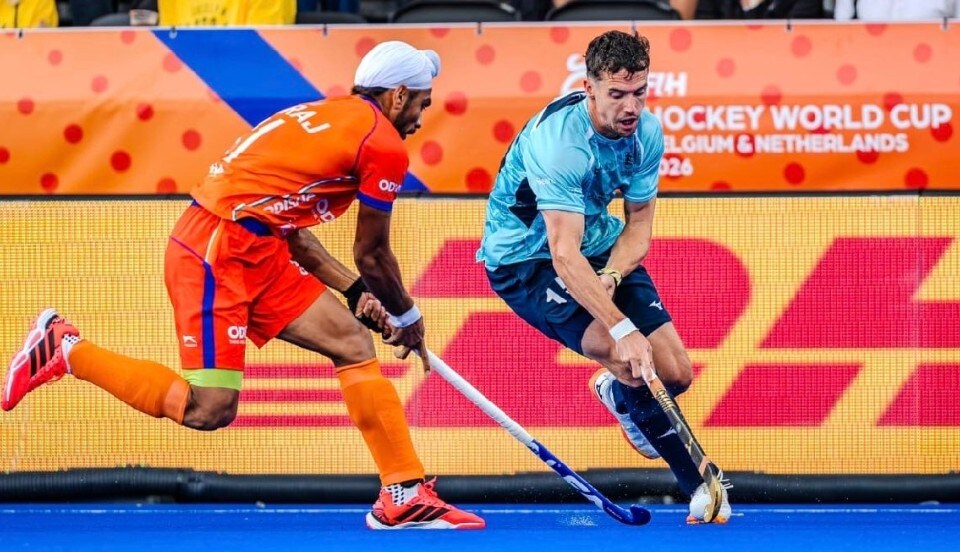 India lose 2-4 to England in men’s Hockey World Cup 2026 pool match