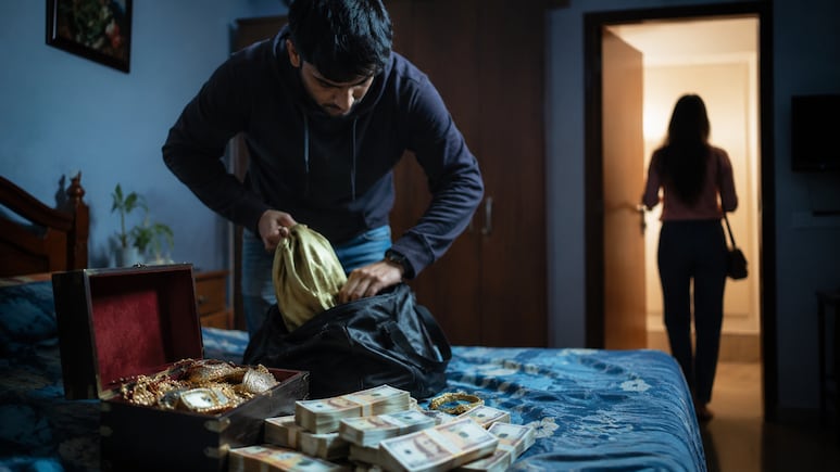 Youth Steals Rs 50,00,000 Cash, Gold Ornaments From Assam Home To Spend On Girlfriend