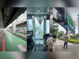 Inside Japan's Suspended Monorail That Looks Like It's Running Upside Down