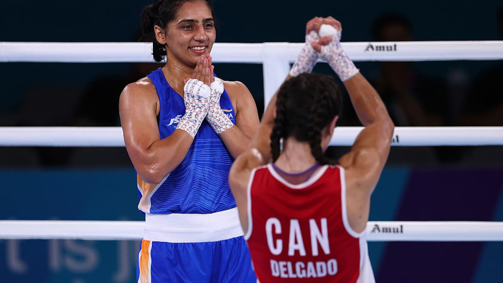 Preeti Pawar, Jaismine Lamboria Win Gold In Womens 54kg And 57kg Boxing