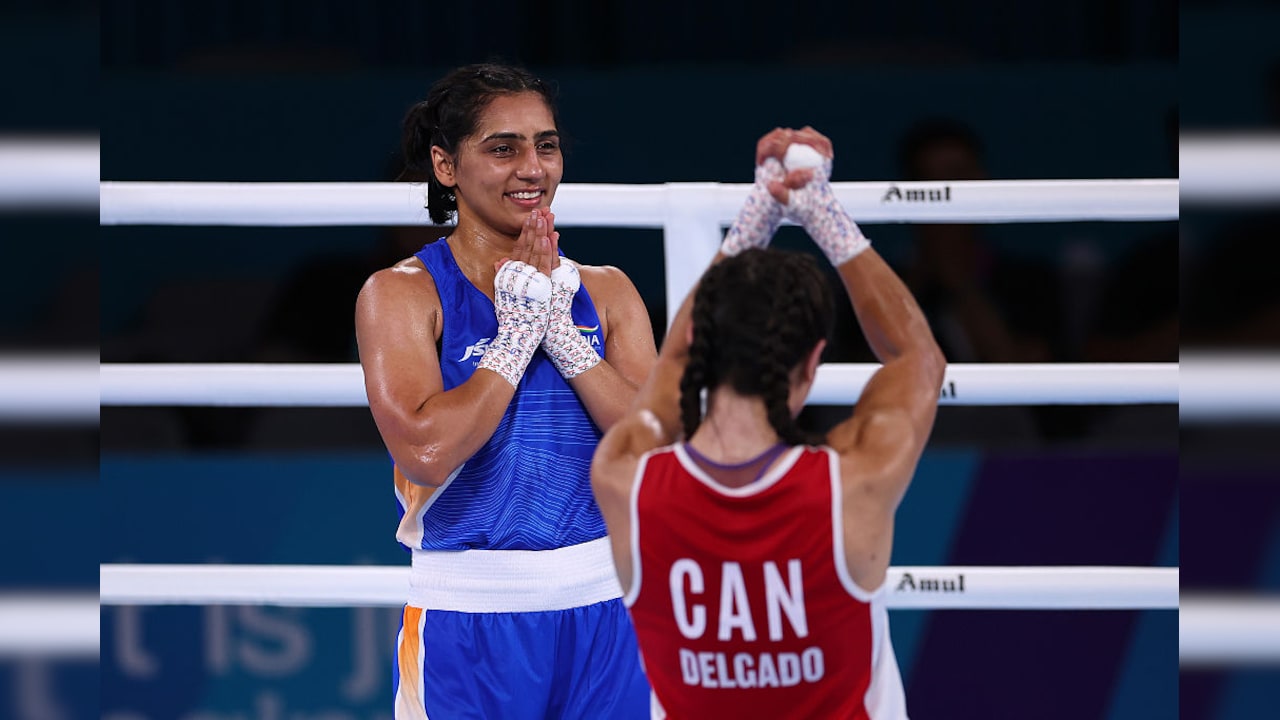 Preeti Pawar, Jaismine Lamboria Win Gold In Women's 54kg And 57kg Boxing