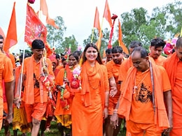 BJP विधायक भावना ने शुरू की 151 KM लंबी कांवड़ यात्रा, हर-हर महादेव के जयकारों से गूंज उठी अमरकंटक की घाटी