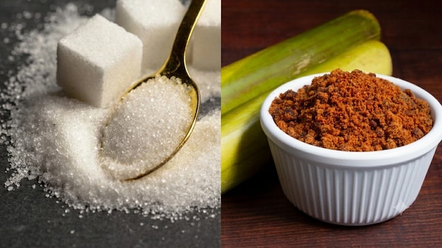 Jaggery or gud is beneficial for weight loss in a limited manner