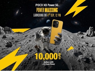 Poco X8 Power 5G आ रहा 10,000mAh बैटरी के साथ, 4 सितंबर को भारत में लॉन्च, IP69 रेटिंग!