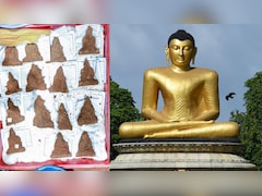 श्रीलंका में मिली महात्मा बुद्ध की 17 सोने की मूर्तियां