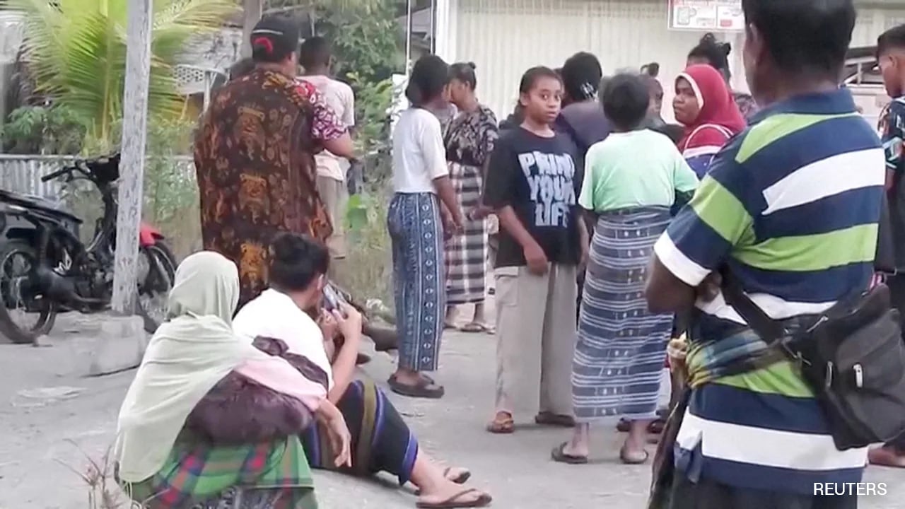 "Felt Like A Trampoline": Survivors Recount Deadly Indonesia Earthquake