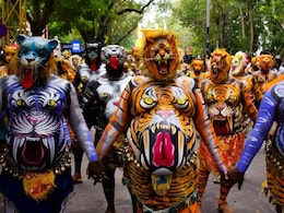 Watch Hundreds Of Tigers Take Over Kerala's Streets This Onam. Spoiler: Not Real