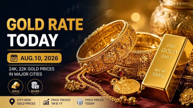Gold Rate Today: Check 24K, 22K Gold Prices In Mumbai, Delhi, Chennai, Kolkata, Bengaluru On August 10