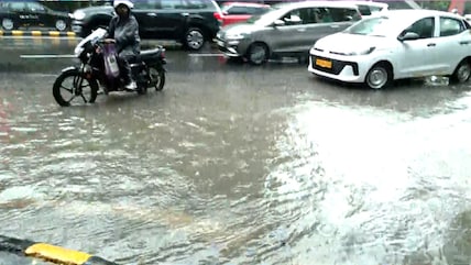 Heavy Rain Batters Delhi-NCR, Waterlogging And Traffic Snarls Disrupt Daily Life