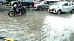 Heavy Rain Batters Delhi-NCR, Waterlogging And Traffic Snarls Disrupt Daily Life