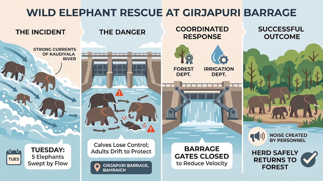 Elephant Rescue In Infographics