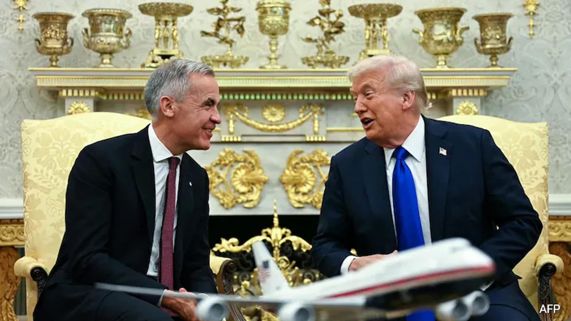 US-Canada Trade War Escalates: 50% Tariffs Kick In As Trump, Carney Clash