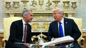 US-Canada Trade War Escalates: 50% Tariffs Kick In As Trump, Carney Clash
