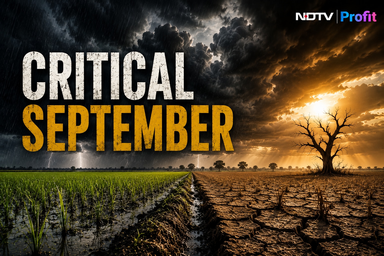 September rainfall becomes crucial for India’s monsoon and Kharif crop outlook