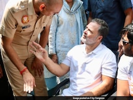"3 Pellets In Eye, 200 In Body": Rahul Gandhi Protests With Victim, Demands FIR