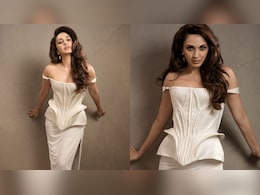 Kiara Advani Wears White Corset Top And Thigh-Slit Skirt For <i>Toxic</i> Trailer Launch, Internet Reacts