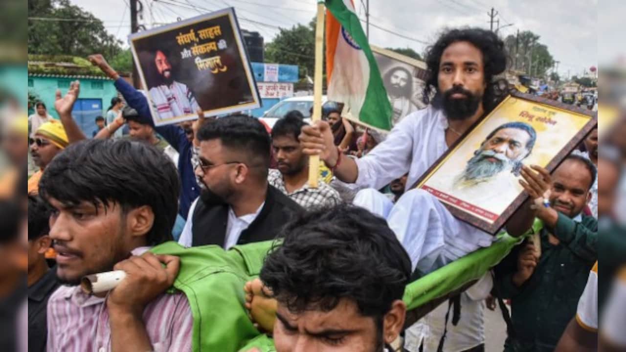Aspirants have been protesting against alleged JPSC irregularities Aspirants have been protesting against alleged JPSC irregularities