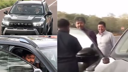 Tamil Nadu Chief Minister Vijay Thalapathy Takes Renault Duster On Track