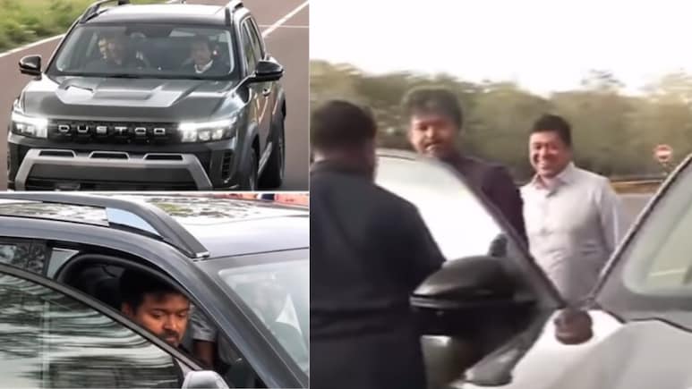 Tamil Nadu Chief Minister Vijay Thalapathy Takes Renault Duster On Track