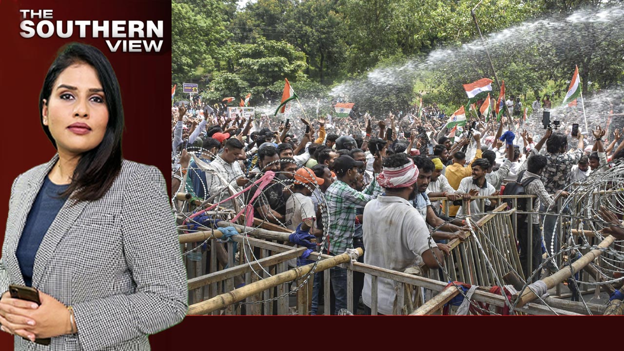 Students Lathi-Charged Outside Jharkhand Assembly Amid Exam Leak Protest