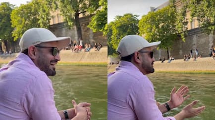 Irfan Pathan Joins Crowd For '6-7' Trend During Paris Getaway