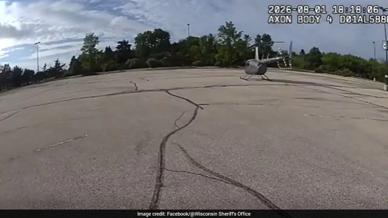 Video: 69-Year-Old Man In US Flies Helicopter To Shop, Says "Driving Was Too Long"