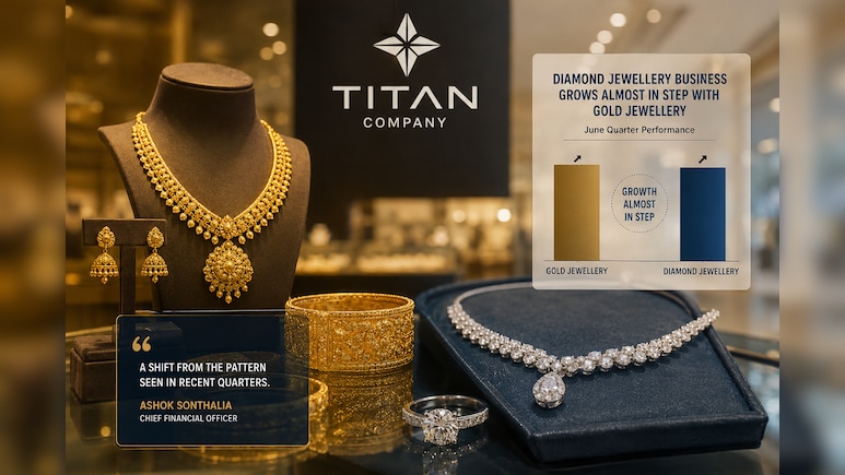 Titan's Diamond Jewellery Growth Catches Up With Gold For First Time In Quarters: CFO