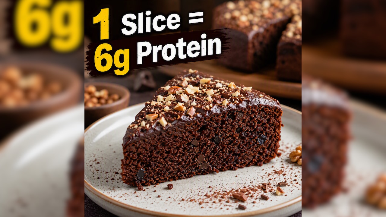 High Protein Meals: हर स्लाइस में मिलेगा 6gm प्रोटीन, मीठे के शौकीनों के लिए बेस्ट स्नैक है Protein Cake