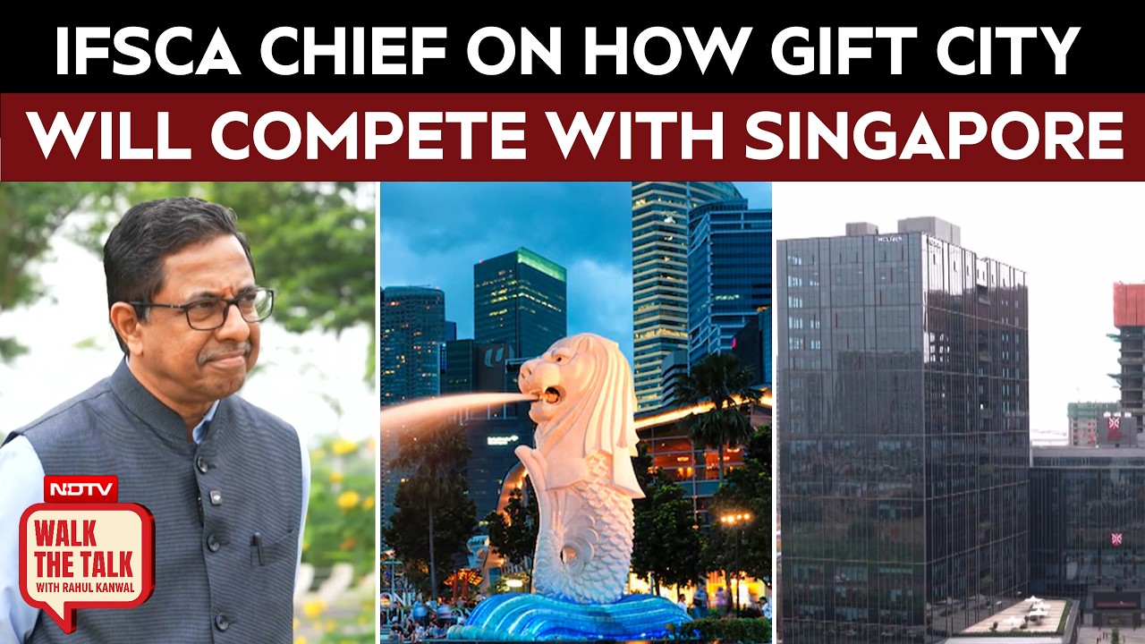 GIFT City&rsquo;s Big Global Dream: IFSCA Chief On Competing With Singapore, Dubai
