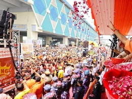 UP CM Yogi Showers Flowers On Kanwariyas, Says 4.5 Crore Expected By Shivratri