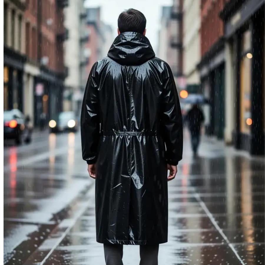 Click here to buy: Flora Solid Men & Women Raincoat