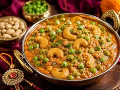 Raksha Bandhan Special: बिना प्याज-लहसुन वाली मटर काजू की सब्जी, होटल वाला स्वाद अब घर पर