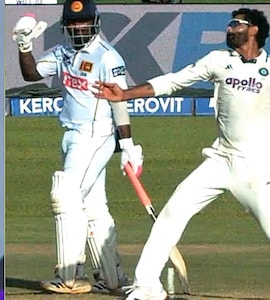 Ravindra Jadeja Denied Crucial Wicket Against Sri Lanka By No-Ball. Gautam Gambhirs Reaction Says It All