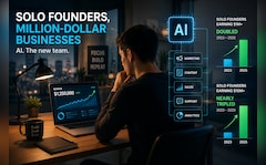One Founder, AI Workforce: The New Formula For Million-Dollar Startups