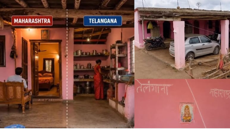 भारत का अनोखा घर...जिसके एक राज्य में है किचन और दूसरे राज्य में बेडरूम